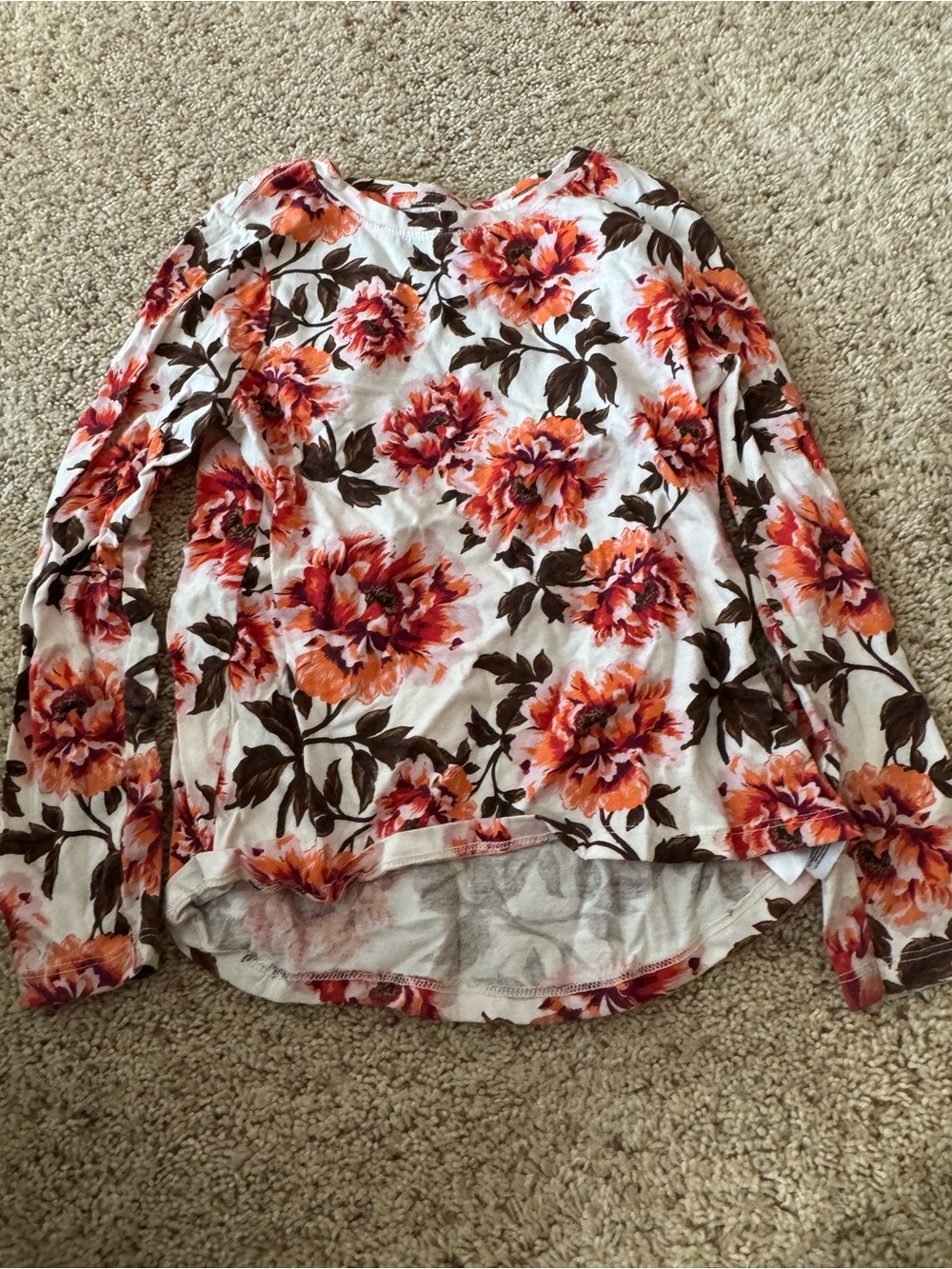 Girls floral long sleeve 🌸